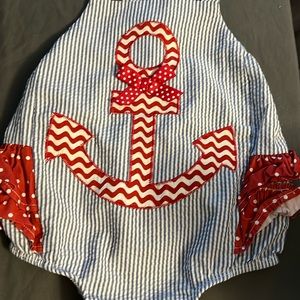 Anchor Tank Top Onesie